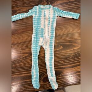 Kyte Baby Zippered Footie in Robin Rip Tide 18-24M